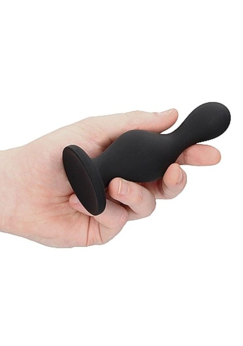 Wave Butt Plug - Black Ouch! Wave Butt Plug - Black Ouch!
