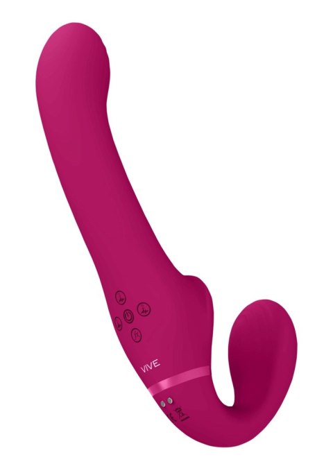 Ai - Dual Vibrating & Air Wave Tickler Strapless Strapon Vive Ai - Dual Vibrating & Air Wave Tickler Strapless Strapon Vive