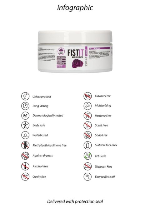 Fist It - Anal Relaxer - 300 ml Shots Fist It - Anal Relaxer - 300 ml Shots