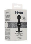 N0. 90 - Self Penetrating Butt Plug - Black Sono N0. 90 - Self Penetrating Butt Plug - Black Sono
