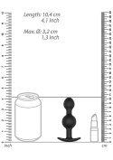 N0. 90 - Self Penetrating Butt Plug - Black Sono N0. 90 - Self Penetrating Butt Plug - Black Sono