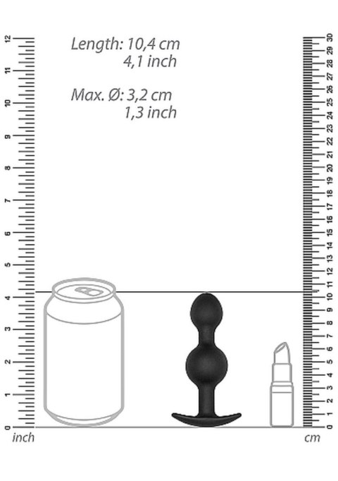 N0. 90 - Self Penetrating Butt Plug - Black Sono N0. 90 - Self Penetrating Butt Plug - Black Sono