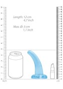 Non Realistic Dildo with Suction Cup - 4,5""""/ 11,5 cm RealRock Non Realistic Dildo with Suction Cup - 4,5""""/ 11,5 cm RealRock