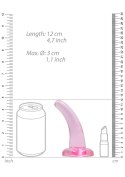 Non Realistic Dildo with Suction Cup - 4,5""""/ 11,5 cm RealRock Non Realistic Dildo with Suction Cup - 4,5""""/ 11,5 cm RealRock