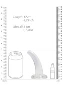 Non Realistic Dildo with Suction Cup - 4,5""""/ 11,5 cm RealRock Non Realistic Dildo with Suction Cup - 4,5""""/ 11,5 cm RealRock