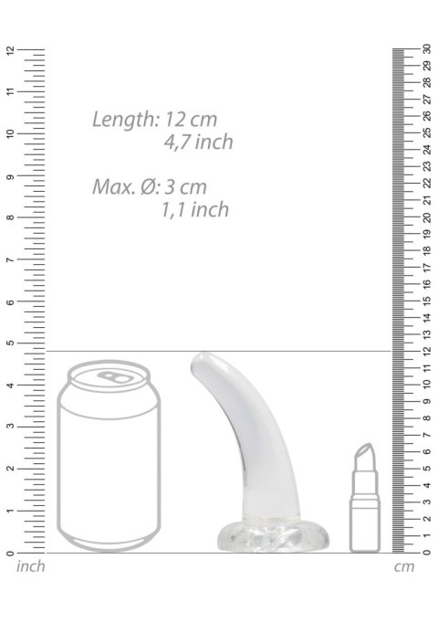 Non Realistic Dildo with Suction Cup - 4,5""""/ 11,5 cm RealRock Non Realistic Dildo with Suction Cup - 4,5""""/ 11,5 cm RealRock