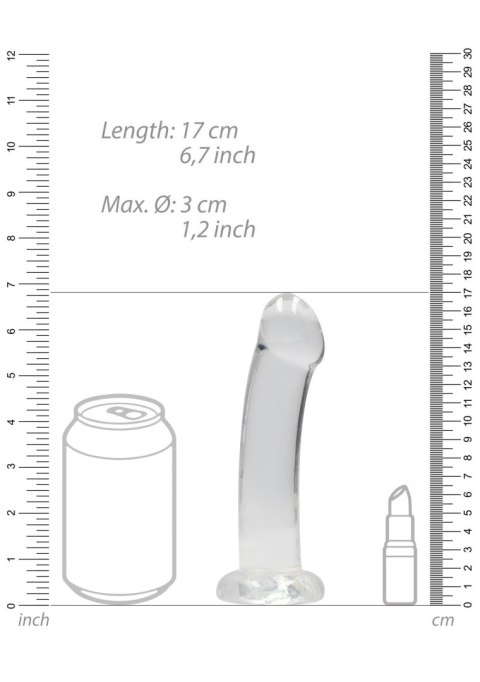 Non Realistic Dildo with Suction Cup - 6,7""""/ 17 cm RealRock Non Realistic Dildo with Suction Cup - 6,7""""/ 17 cm RealRock