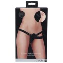 Ouch! - Silicone Ribbed Strap-On - Adjustable - Black Ouch! Ouch! - Silicone Ribbed Strap-On - Adjustable - Black Ouch!