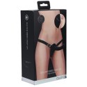 Ouch! - Silicone Ribbed Strap-On - Adjustable - Black Ouch! Ouch! - Silicone Ribbed Strap-On - Adjustable - Black Ouch!