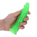 Slim Realistic Dildo with Suction Cup - Glow in the Dark - 6'' / 15,5 cm RealRock Slim Realistic Dildo with Suction Cup - Glow in the Dark - 6'' / 15,5 cm RealRock