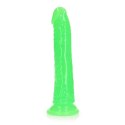Slim Realistic Dildo with Suction Cup - Glow in the Dark - 7'' / 18 cm RealRock Slim Realistic Dildo with Suction Cup - Glow in the Dark - 7'' / 18 cm RealRock