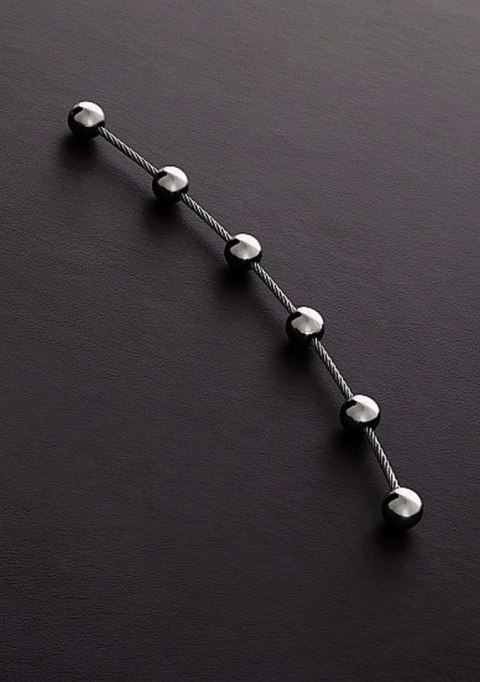 Thai Anal Beads Stick (50x15x28mm Steel Thai Anal Beads Stick (50x15x28mm Steel