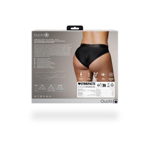 Vibrating Strap-on Hipster - XL/XXL Ouch! Vibrating Strap-on Hipster - XL/XXL Ouch!