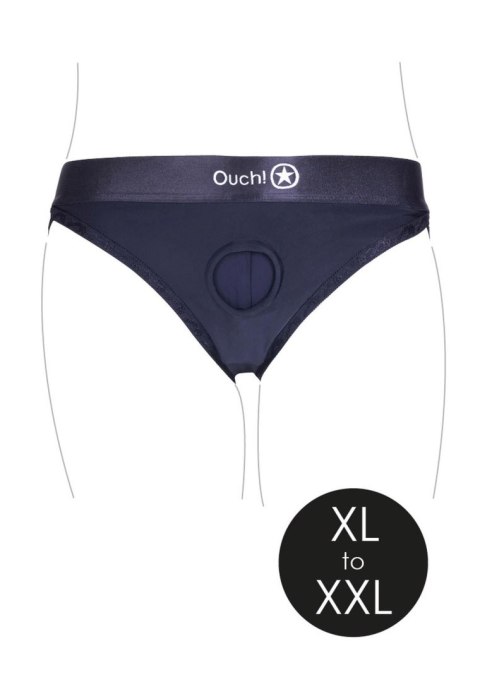Vibrating Strap-on Hipster - XL/XXL Ouch! Vibrating Strap-on Hipster - XL/XXL Ouch!