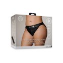Vibrating Strap-on Panty Harness with Open Back - XL/XXL Ouch! Vibrating Strap-on Panty Harness with Open Back - XL/XXL Ouch!