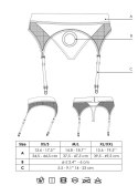 Vibrating Strap-on Thong with Adjustable Garters - XL/XXL Ouch! Vibrating Strap-on Thong with Adjustable Garters - XL/XXL Ouch!