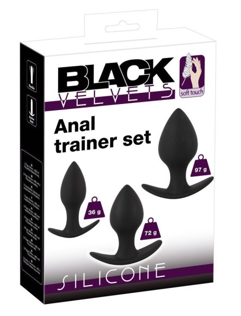 Black Velvets Anal trainer set Black Velvets Black Velvets Anal trainer set Black Velvets