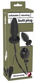 Inflatable vibrating butt plug You2Toys Inflatable vibrating butt plug You2Toys