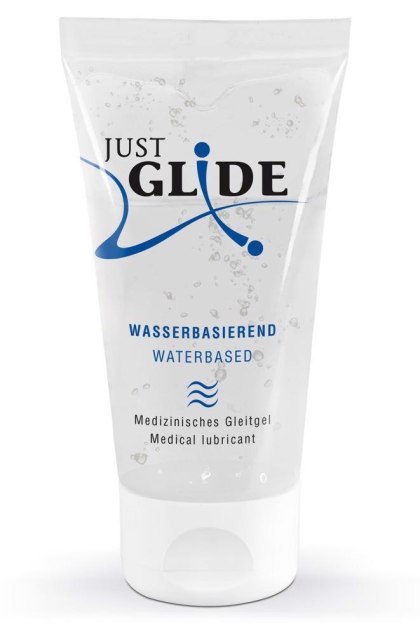 Just Glide Waterbased - wegański lubrykant wodny, 50 ml