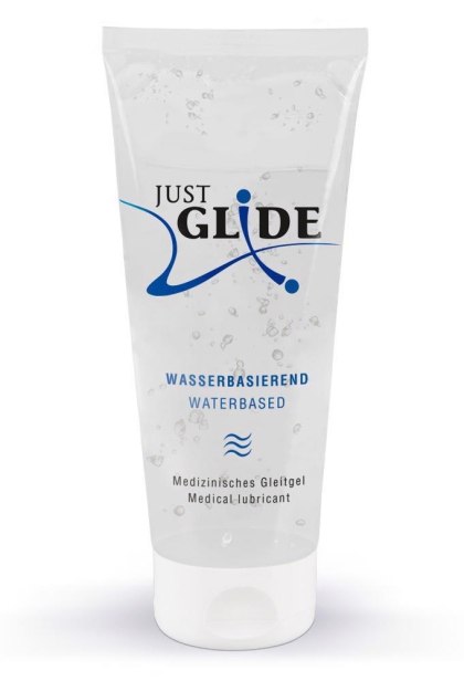 Just Glide Waterbased - wegański lubrykant wodny, 200 ml