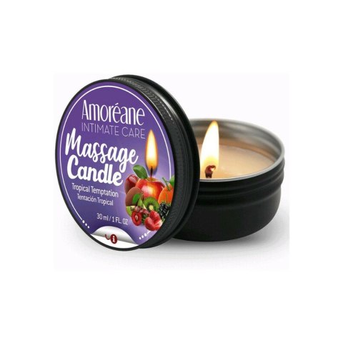 Świeca- Massage Candle Tropical Temptation 30ml Amoreane Świeca- Massage Candle Tropical Temptation 30ml Amoreane
