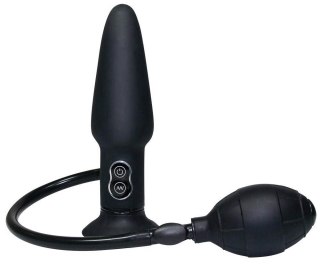 True Black Vibrating Butt Plug You2Toys