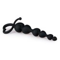 Czarny Korek Analny Uchwyt Serce EasyToys Czarny Korek Analny Uchwyt Serce EasyToys