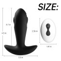 Dual tapping anal plug B - series Cute Dual tapping anal plug B - series Cute