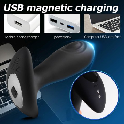 Dual tapping anal plug B - series Cute Dual tapping anal plug B - series Cute
