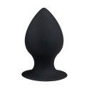 Gładki korek analny z silikonu - średni EasyToys Gładki korek analny z silikonu - średni EasyToys