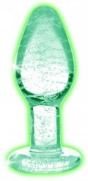 Glow in the dark glass anal plug Booty Sparks Glow in the dark glass anal plug Booty Sparks