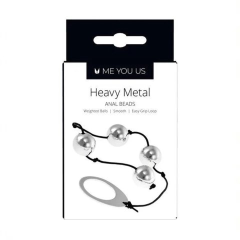 Kulki- Me You Us Heavy Metal Anal Beads Silver Me You Us Kulki- Me You Us Heavy Metal Anal Beads Silver Me You Us