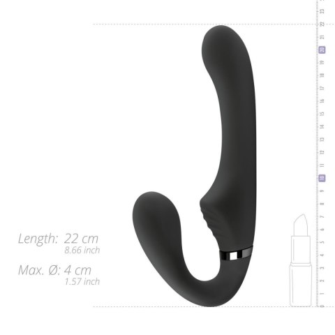 No-Parts - Avery Strapless Strap-On Vibrating Dildo - 22 cm No-Parts No-Parts - Avery Strapless Strap-On Vibrating Dildo - 22 cm No-Parts