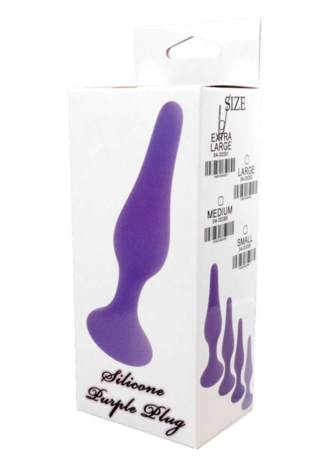Plug-Silicone Plug Purple - Extra Large B - Series HeavyFun Plug-Silicone Plug Purple - Extra Large B - Series HeavyFun