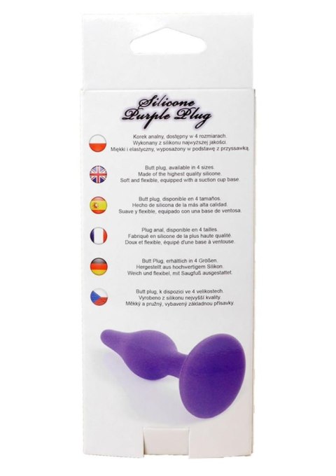 Plug-Silicone Plug Purple - Extra Large B - Series HeavyFun Plug-Silicone Plug Purple - Extra Large B - Series HeavyFun