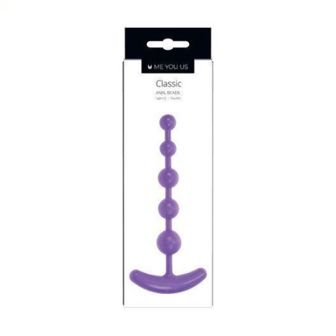 Plug/kulki- Me You Us Classic Anal Beads Purple Me You Us Plug/kulki- Me You Us Classic Anal Beads Purple Me You Us