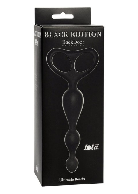 Plug/kulki-Ultimate Beads Black Lola Toys Plug/kulki-Ultimate Beads Black Lola Toys