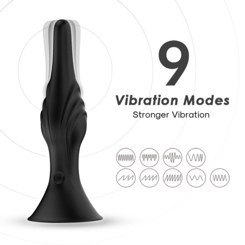 Rocket Black, 9 vibration functions B - Series Joy Rocket Black, 9 vibration functions B - Series Joy