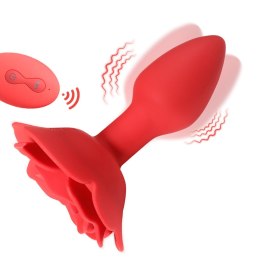 Rose rotating anal plug B - series Cute