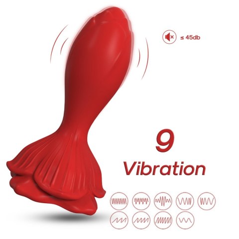 Rosenberg Red, 9 vibration functions B - Series Joy Rosenberg Red, 9 vibration functions B - Series Joy