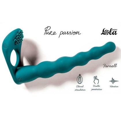 Lola Games Farnell - nakładka do podwójnej penetracji, zielona