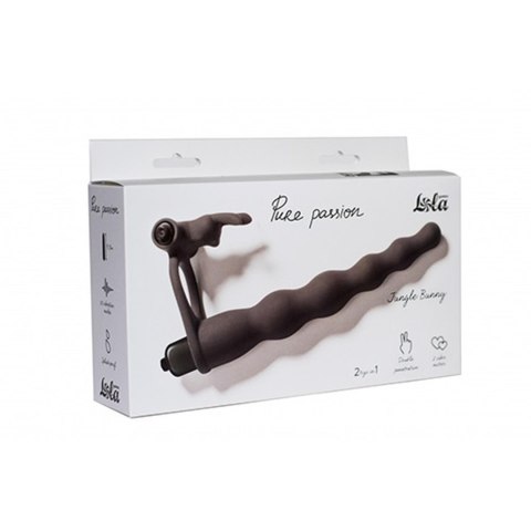 Strap - on Pure Passion Jungle Bunny black Lola Toys Strap - on Pure Passion Jungle Bunny black Lola Toys