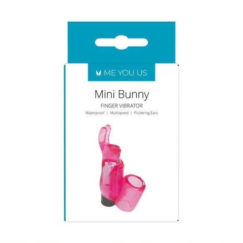 Wibrator- Me You Us Mini Bunny Finger Vibrator Pink Me You Us Wibrator- Me You Us Mini Bunny Finger Vibrator Pink Me You Us
