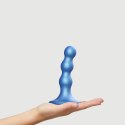 DILDO PLUG BALLS METALLIC BLUE - S Strap-on-me DILDO PLUG BALLS METALLIC BLUE - S Strap-on-me