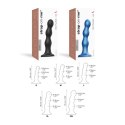 DILDO PLUG BALLS METALLIC BLUE - S Strap-on-me DILDO PLUG BALLS METALLIC BLUE - S Strap-on-me