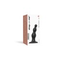 DILDO PLUG BEADS BLACK - S Strap-on-me DILDO PLUG BEADS BLACK - S Strap-on-me
