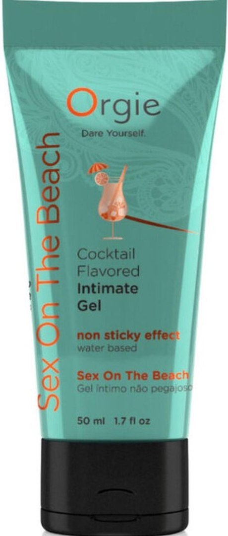 Lube Tube Cocktail Sex On The Beach - 50ml Orgie Lube Tube Cocktail Sex On The Beach - 50ml Orgie