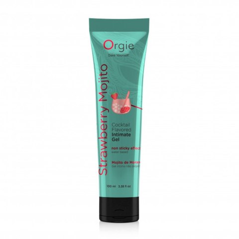 Lube Tube Cocktail Strawberry Mojito - 100ml Orgie Lube Tube Cocktail Strawberry Mojito - 100ml Orgie