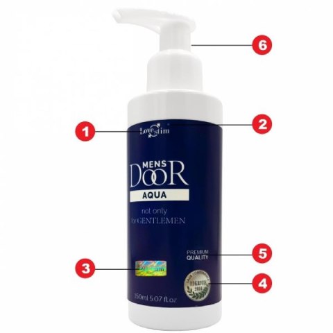 OLEJEK-MENS DOOR AQUA 150ml LoveStim OLEJEK-MENS DOOR AQUA 150ml LoveStim