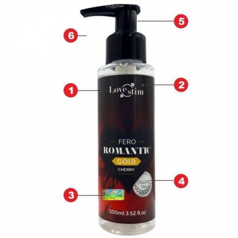 OLEJEK-ROMANTIC FERO CHERRY 100ML LoveStim OLEJEK-ROMANTIC FERO CHERRY 100ML LoveStim